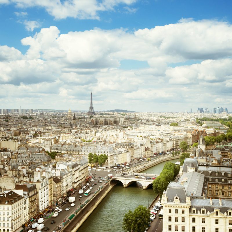 Photo d'une vue sur Paris pour représenter le centre d'affaires Lab-Ad-Hoc de Maisons-Alfort